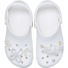 Crocs|White Pearl Beaded 5 Pack Jibbitz™ charms