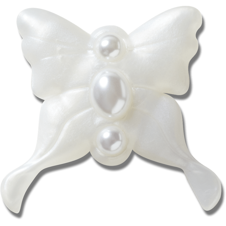 Crocs|Meta Jelly White Butterfly Jibbitz™ charms
