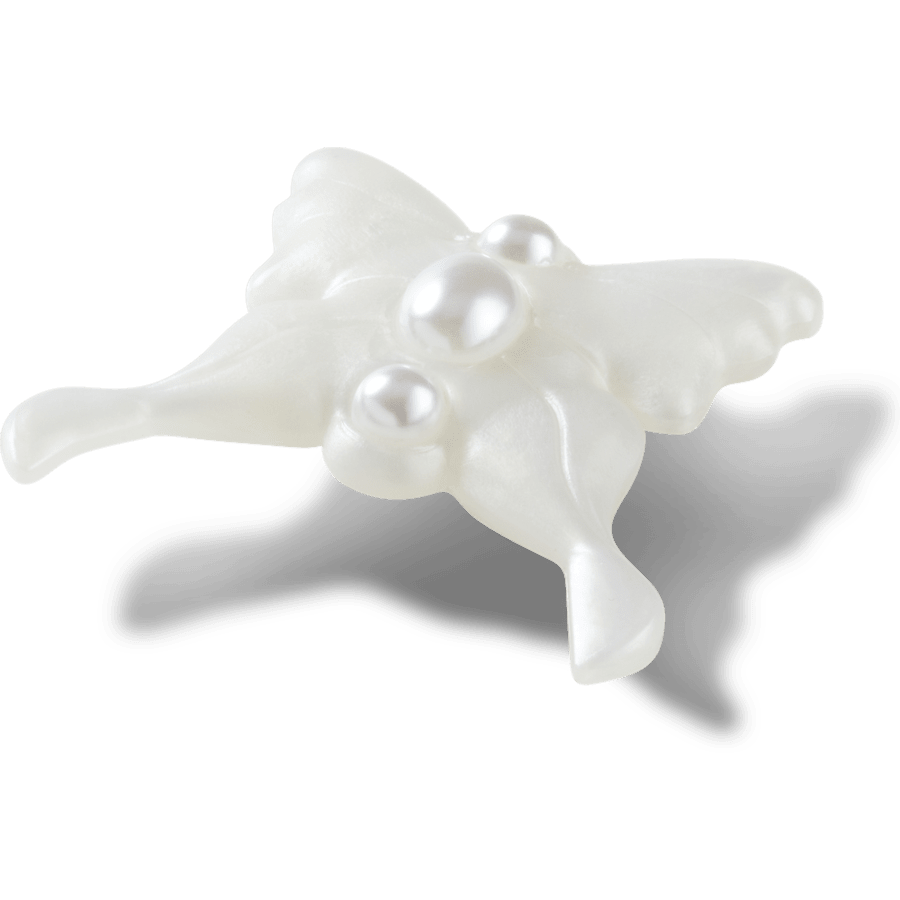 Crocs|Meta Jelly White Butterfly Jibbitz™ charms