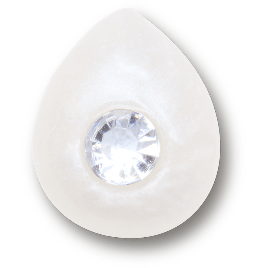 Crocs|Diamond April Birthstone Collection Jibbitz™ charms