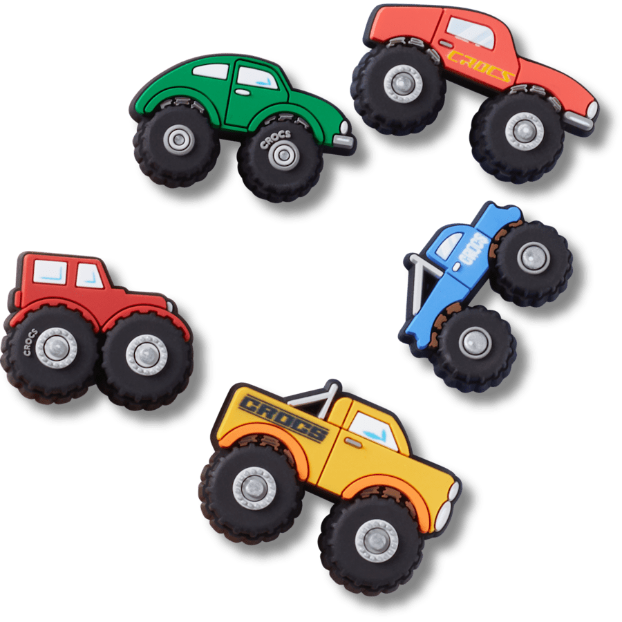 Crocs|Monster Truck 5 Pack Jibbitz™ charms