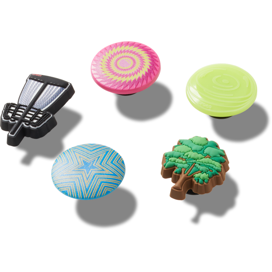 Crocs|Disc Golf 5 Pack Jibbitz™ charms