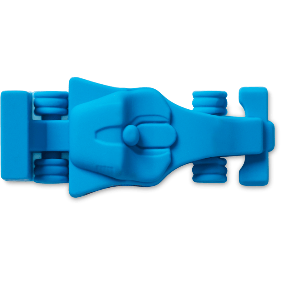Crocs|3D Blue Race Car Jibbitz™ charms