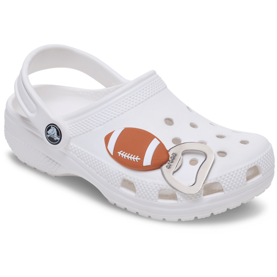 Crocs|Football Bottle Opener Jibbitz™ charms