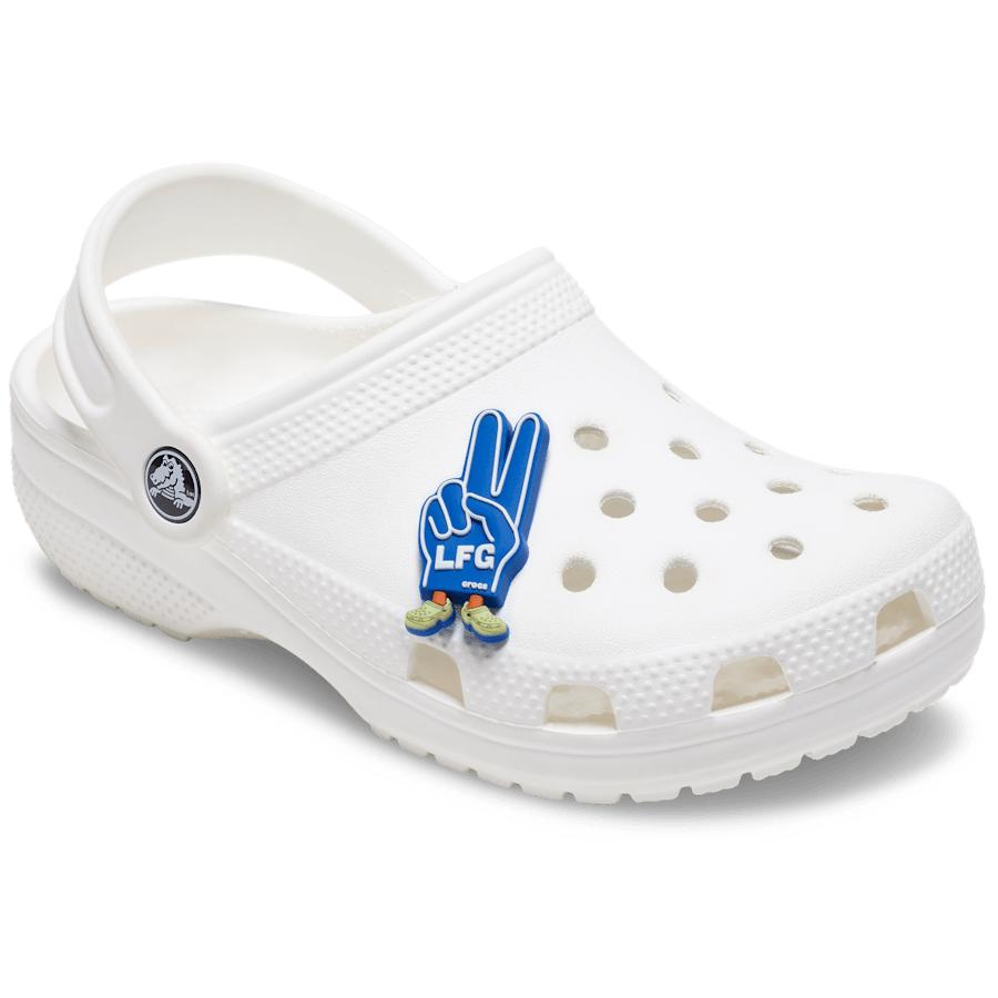 Crocs|LFG Foam Peace Sign Jibbitz™ charms
