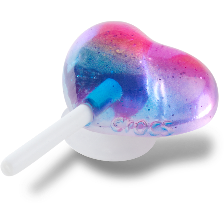 Crocs|Jelly Heart Lollipop Jibbitz™ charms