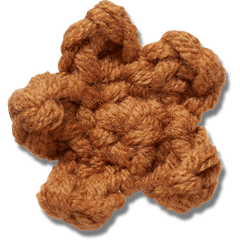 Crocs|Crafted Crochet Brown Star Jibbitz™ charms