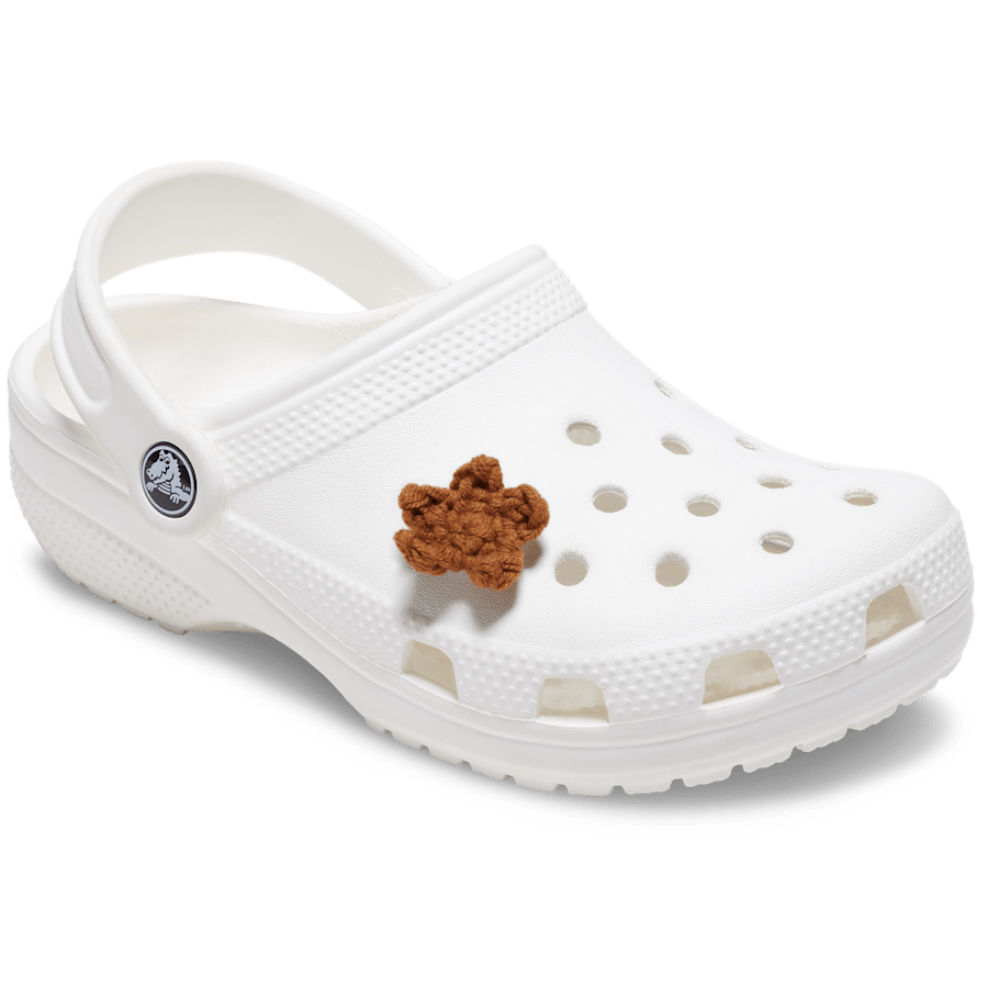 Crocs|Crafted Crochet Brown Star Jibbitz™ charms