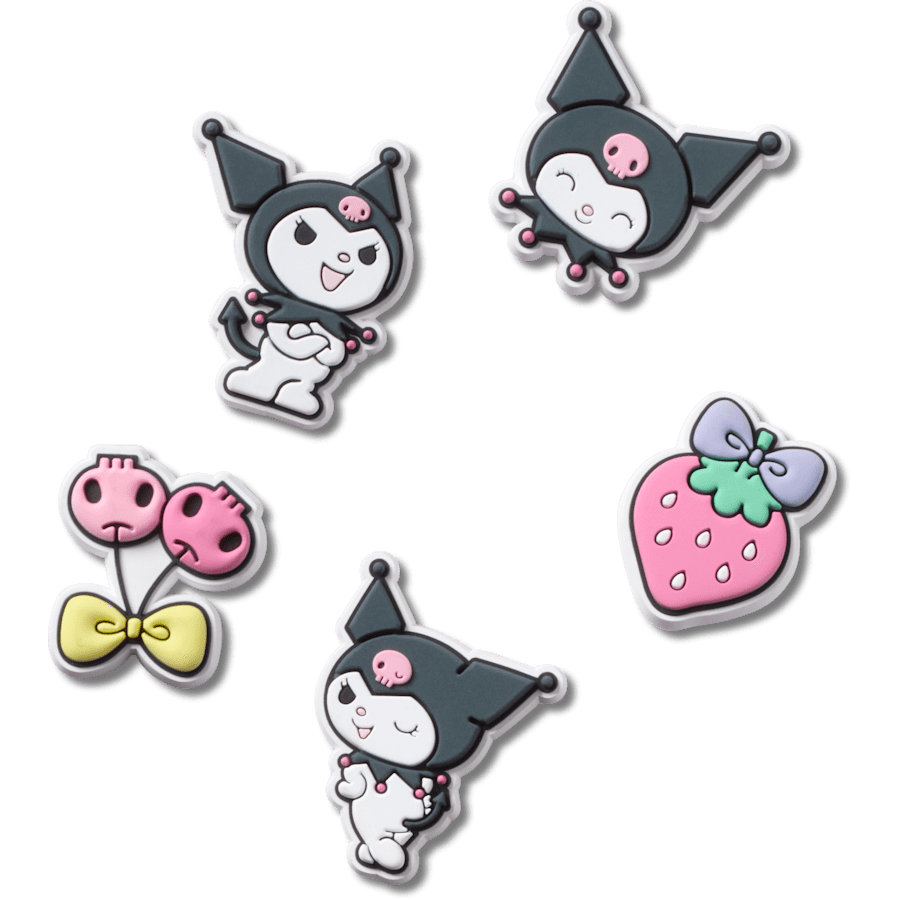 Crocs|Sanrio Kuromi 5 Pack Jibbitz™ charms