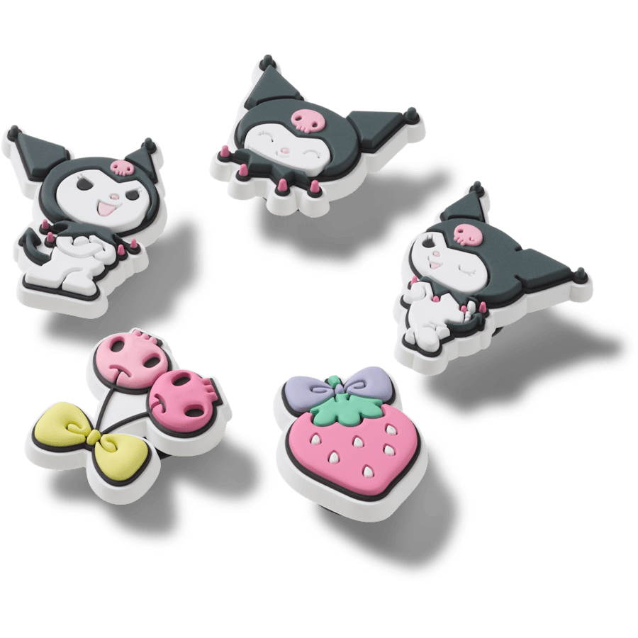 Crocs|Sanrio Kuromi 5 Pack Jibbitz™ charms