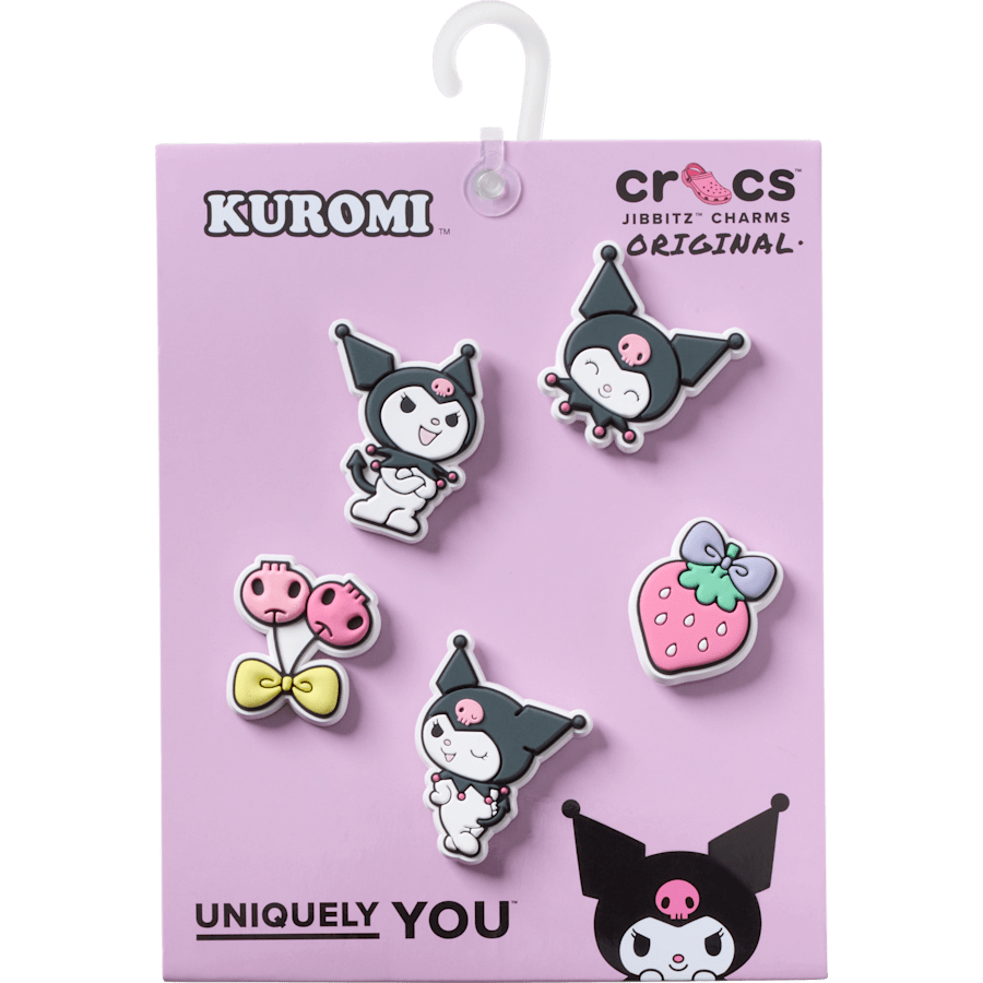Crocs|Sanrio Kuromi 5 Pack Jibbitz™ charms