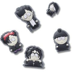 Crocs|South Park Goth Kids 5 Pack Jibbitz Shoe Charm