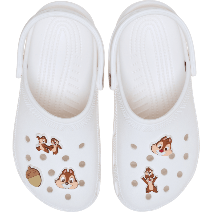Crocs|Disney Chip n Dale 5 Pack Jibbitz™ charms