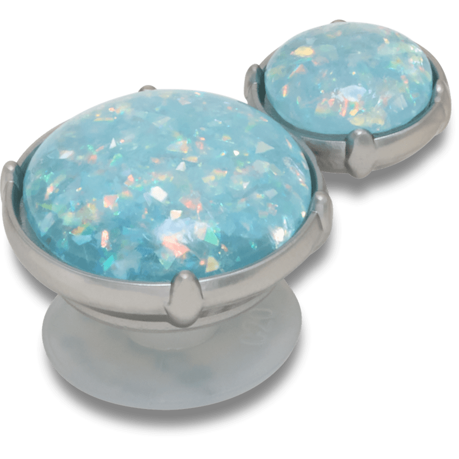 Crocs|Opalescent Meta Double Gem Jibbitz™ charms
