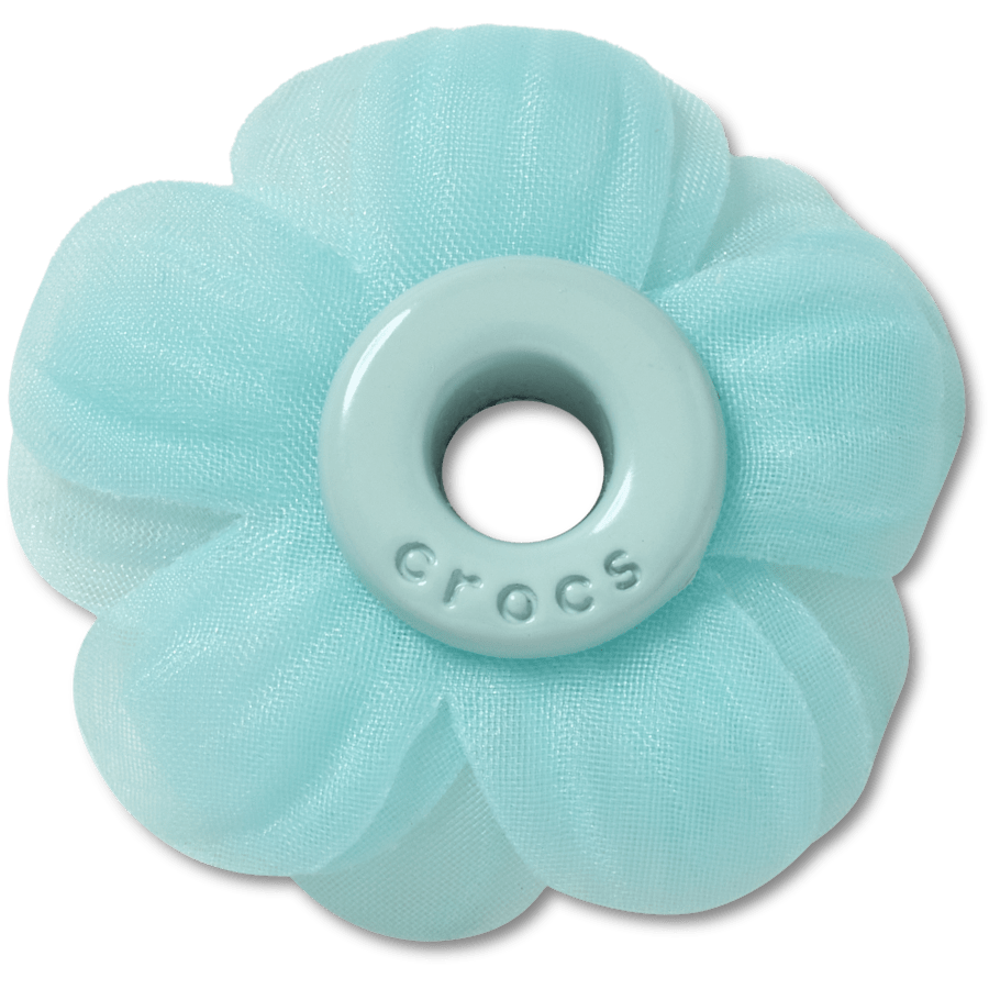 Crocs|Blue Chiffon Grommet Jibbitz™ charms