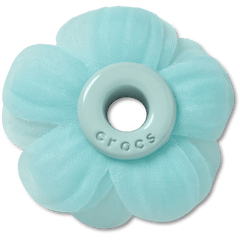 Crocs|Blue Chiffon Grommet Jibbitz™ charms