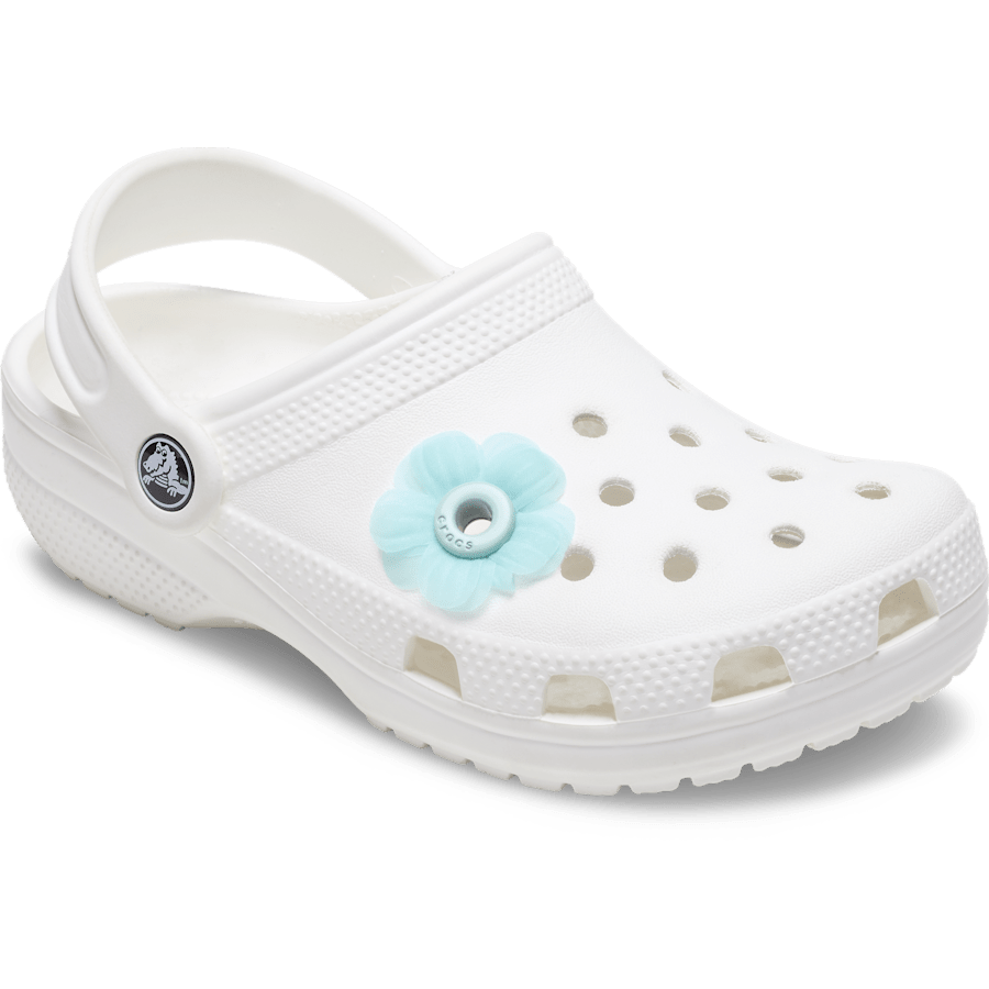 Crocs|Blue Chiffon Grommet Jibbitz™ charms