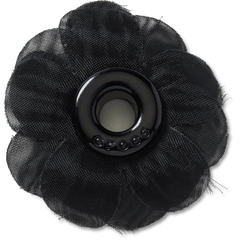 Crocs|Black Chiffon Grommet Jibbitz™ charms