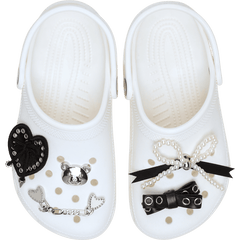 Crocs|Indie Luxe Silver 5 Pack Jibbitz™ charms