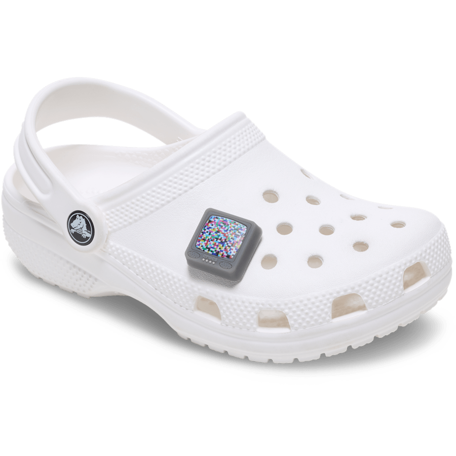 Crocs|Lights Up Pixelated TV Jibbitz™ charms