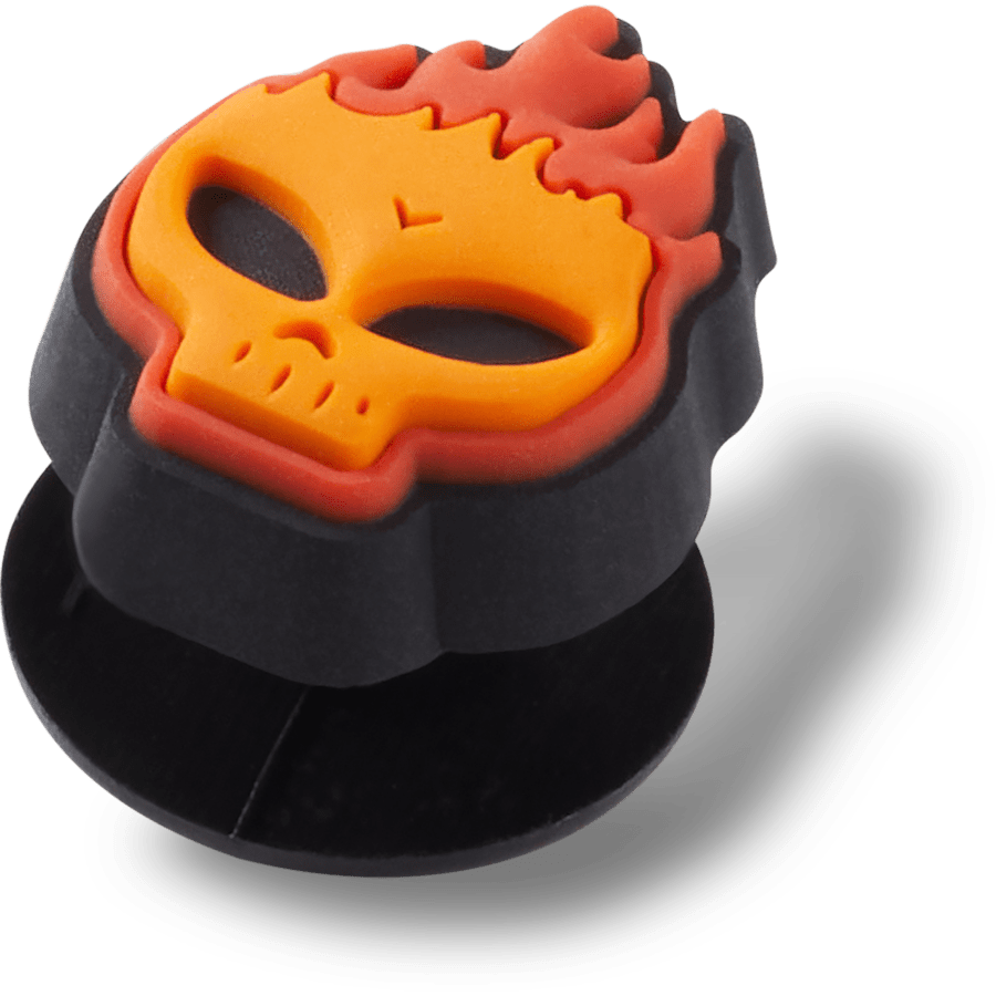 Crocs|Flaming Skull Jibbitz™ charms