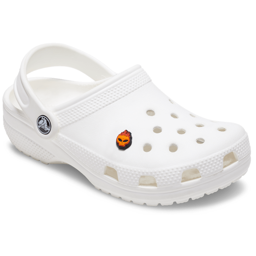 Crocs|Flaming Skull Jibbitz™ charms