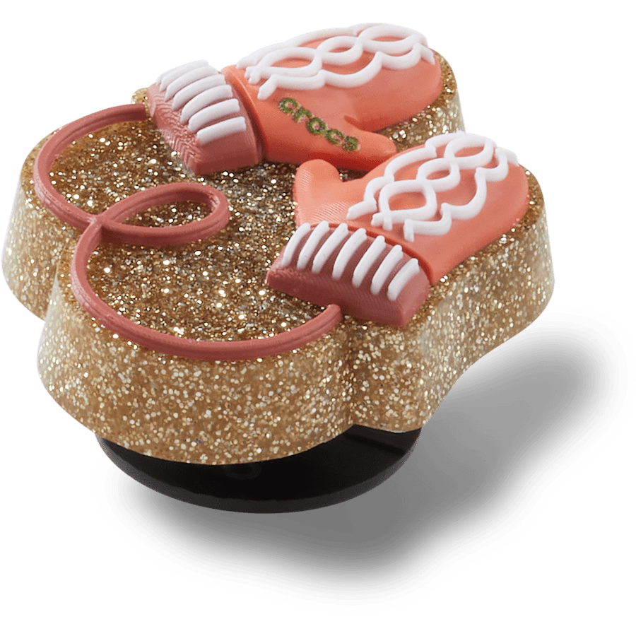Crocs|Glitter Pink Mittens Jibbitz™ charms