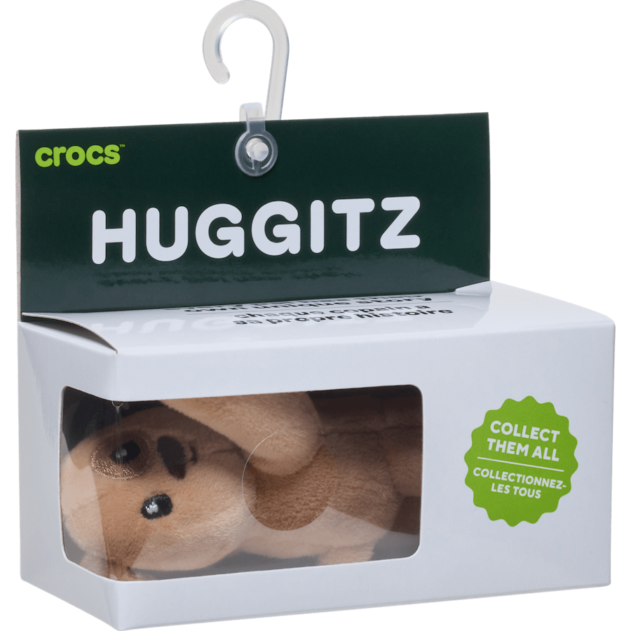 Crocs|Huggitz Brown Puppy Jibbitz Shoe Charm