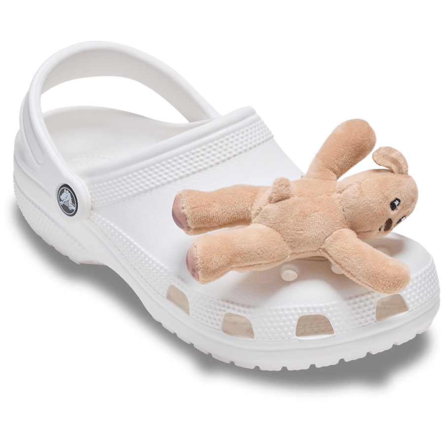 Crocs|Huggitz Brown Puppy Jibbitz Shoe Charm