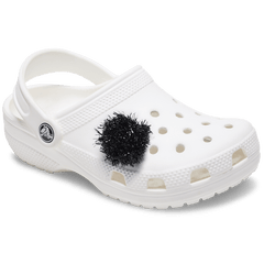 Crocs|Black Tinsel Pom Jibbitz™ charms