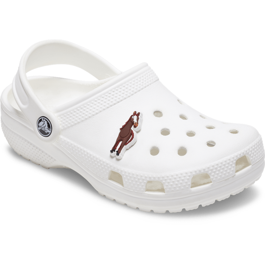 Crocs|Brown Horse Jibbitz™ charms