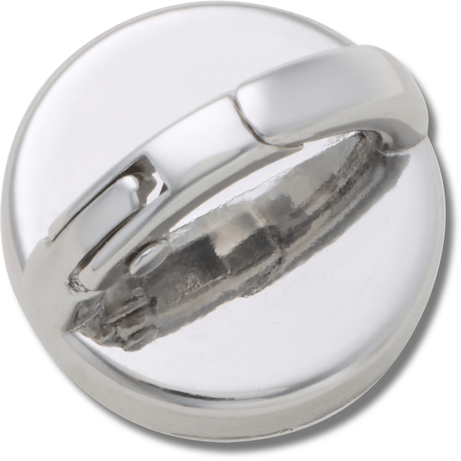 Crocs|Silver Interchangeable Stud Jibbitz™ charms