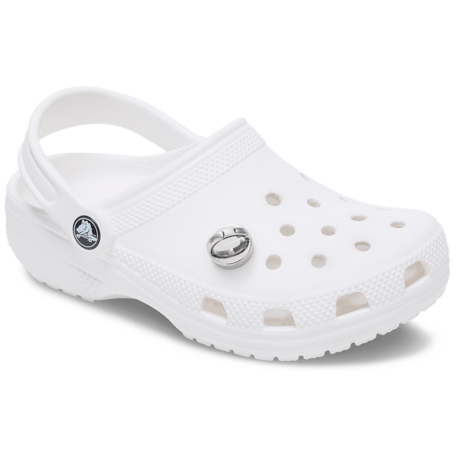 Crocs|Silver Interchangeable Stud Jibbitz™ charms