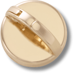 Crocs|Gold Interchangeable Stud Jibbitz™ charms