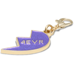 Crocs|Purple Glitter BFF Charm Right Jibbitz Shoe Charm