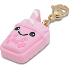 Crocs|Cute Pink Boba Charm Jibbitz Shoe Charm