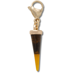 Crocs|Gold Tortoise Spike Charm Jibbitz Shoe Charm