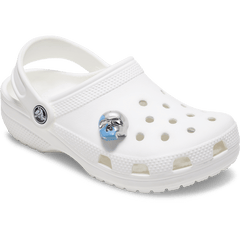 Crocs|Silver and Blue Enamel Skull Jibbitz™ charms