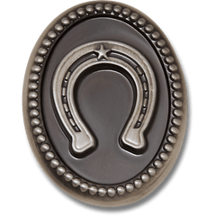 Crocs|Silver Horseshoe Jibbitz™ charms