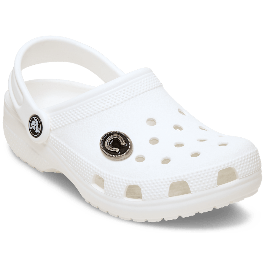 Crocs|Silver Horseshoe Jibbitz™ charms