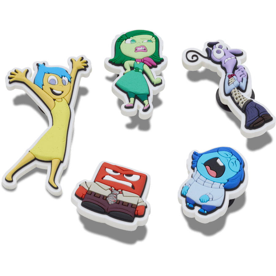 Crocs|Pixar Inside Out 5 Pack Jibbitz™ charms