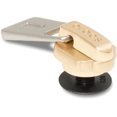 Crocs|Gold and Silver Zipper Jibbitz™ charms