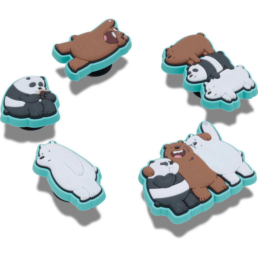 Crocs|We Bare Bears 5 Pack  Jibbitz™ charms
