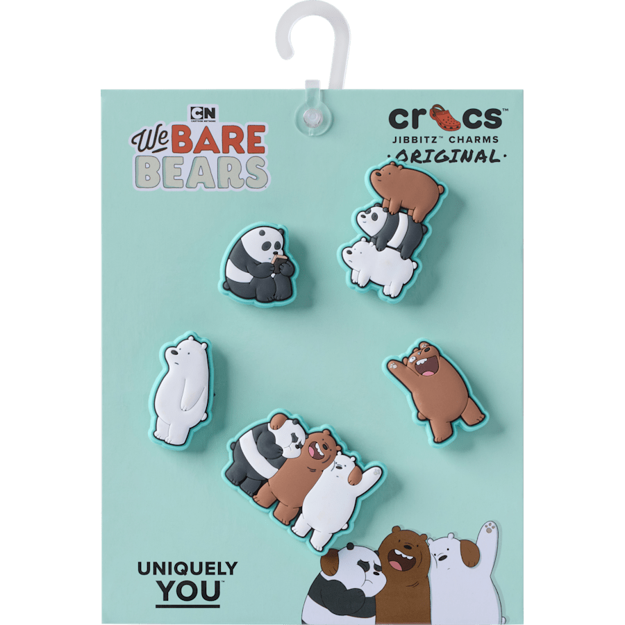Crocs|We Bare Bears 5 Pack  Jibbitz™ charms