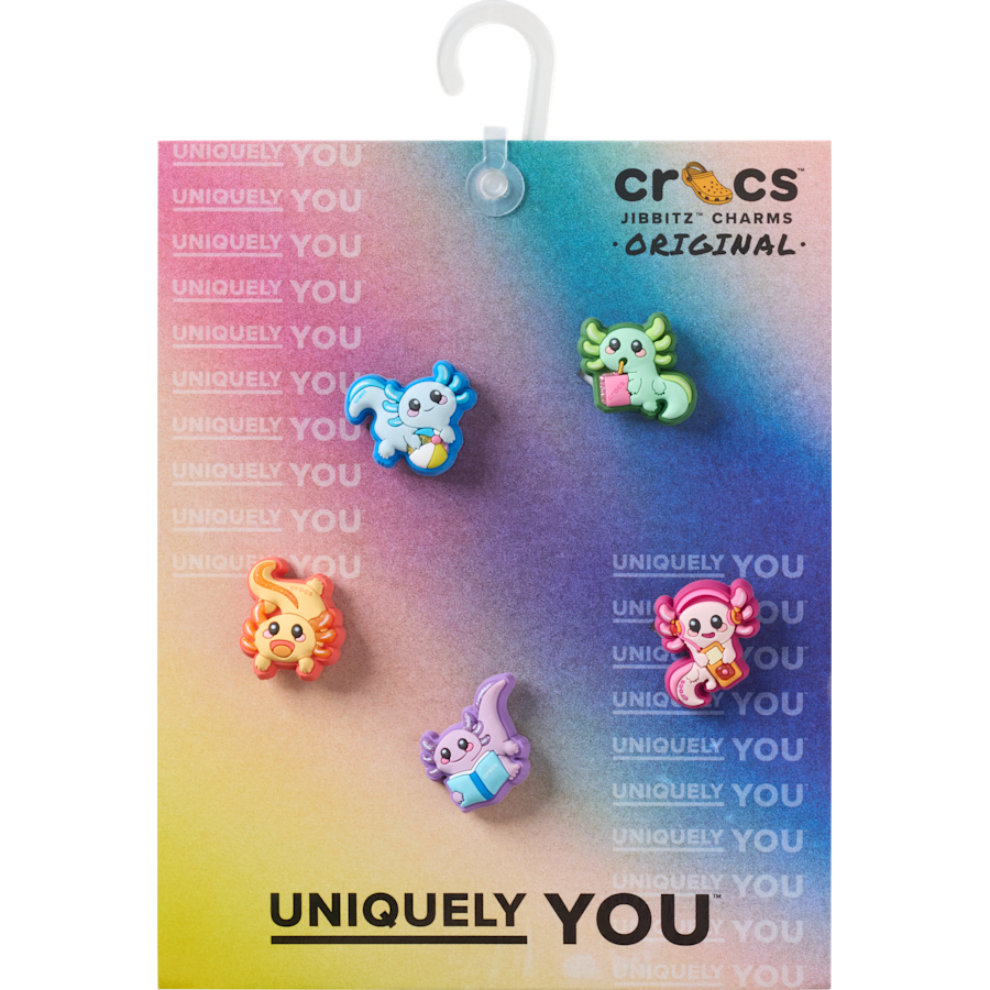 Crocs|Tiny Axolotls 5 Pack Jibbitz™ charms