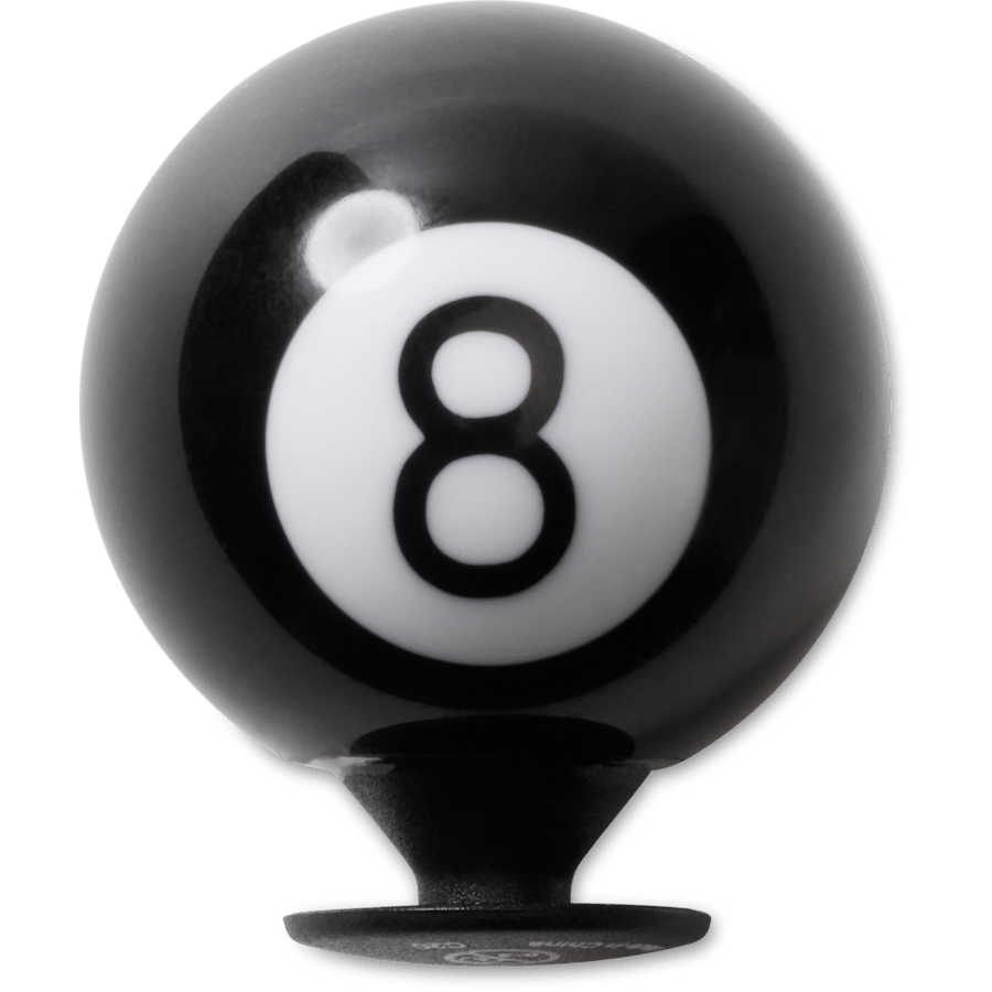 Crocs|3D Pool Eight Ball Jibbitz™ charms