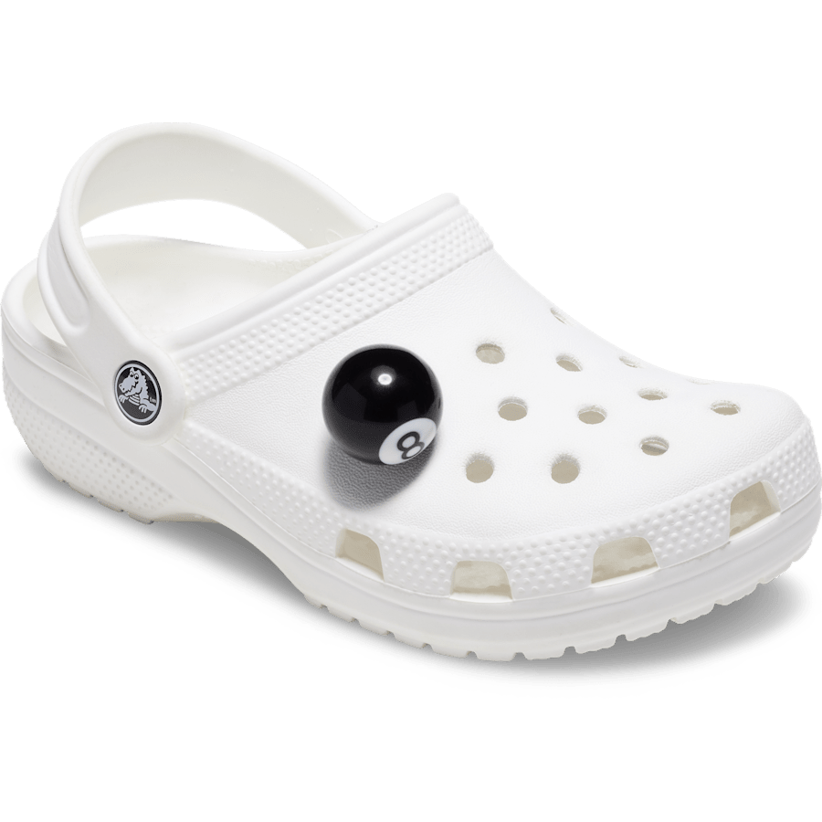 Crocs|3D Pool Eight Ball Jibbitz™ charms
