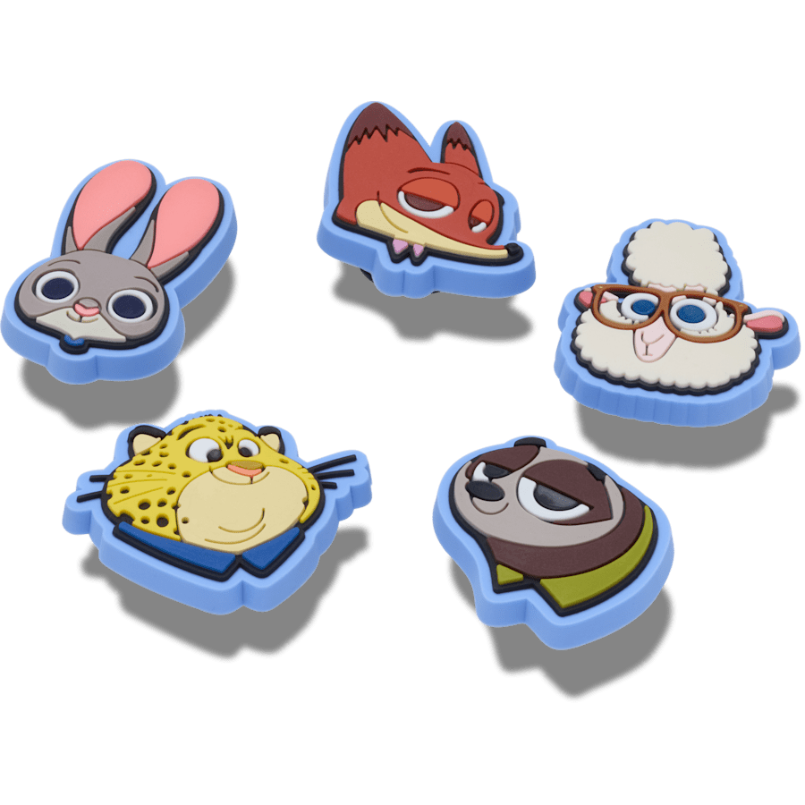 Crocs|b'Disney Zootopia 2 5 Pack Jibbitz Shoe Charm'