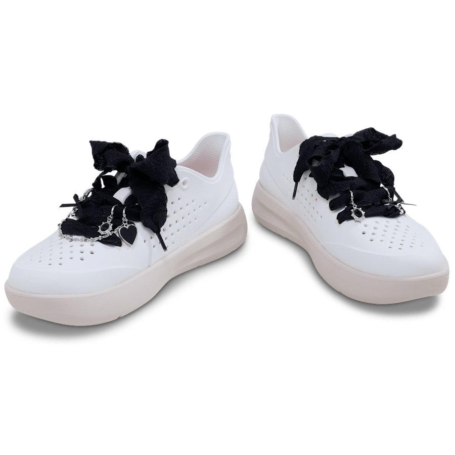 Crocs|Laces and Dainty Bow Charm Kit Jibbitz Shoe Charm
