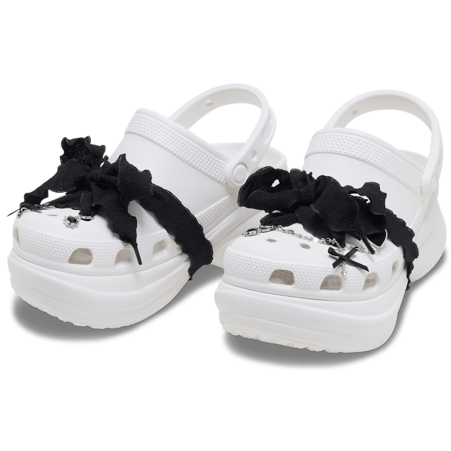 Crocs|Laces and Dainty Bow Charm Kit Jibbitz Shoe Charm